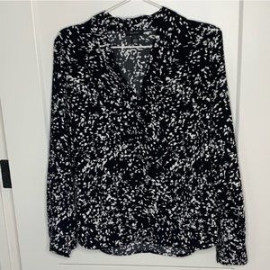 Halogen Printed Blouse